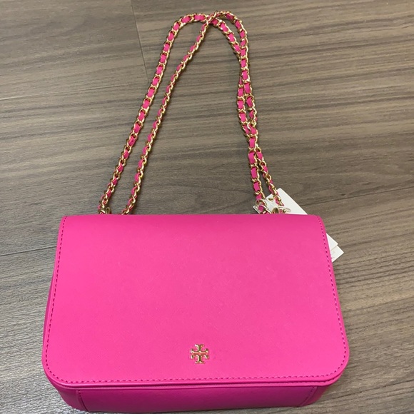 Tory Burch Handbags - Tory Burch pink bag NWT
